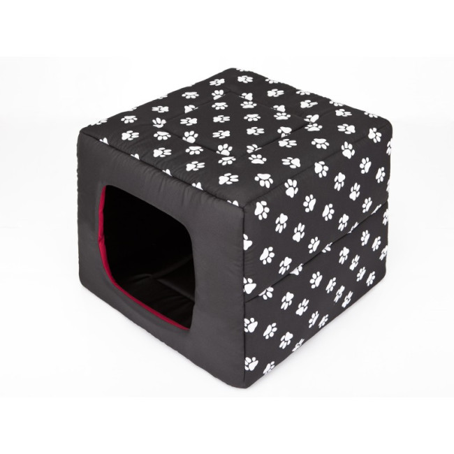 Búda a pelech pre psa BUTTERFLY R1 labky, čierna