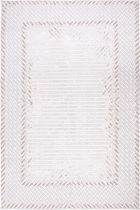 Koberec BUTIK 347 krémový / hnedý