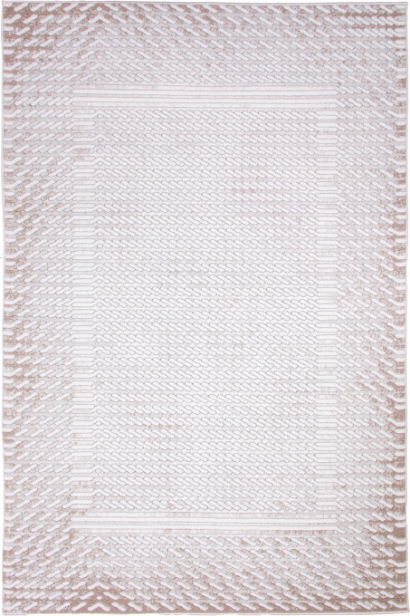 Koberec BUTIK 355 krémový / hnedý