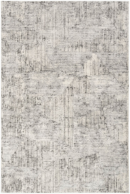 Koberec CALVIN KLEIN IRRADIANT krémový / čierny