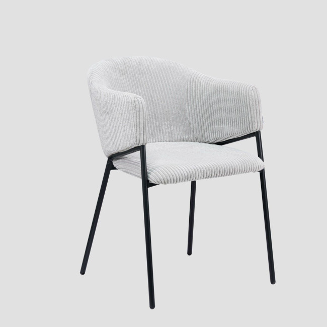 Jedálenská stolička PRAZER sivá 737954