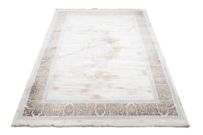 Koberec SAHARA N768A SH krémový / svetlosivý