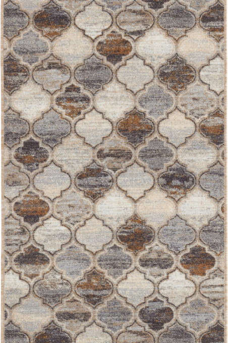 Protišmykový behúň Loop Casablanca béžový