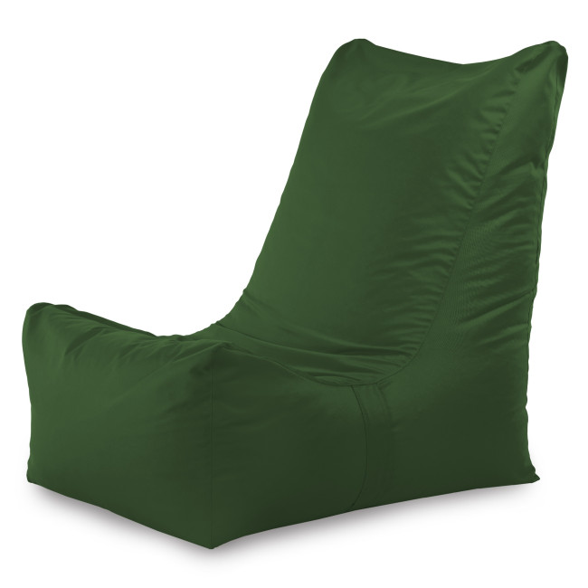 Moderné kreslo DISTINTO tmavo zelené (OUTDOOR)