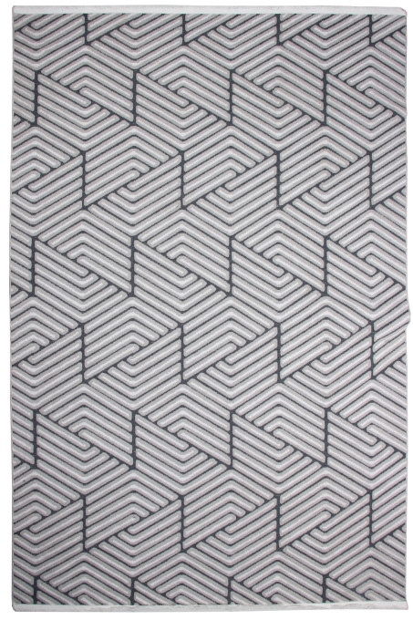 Koberec Clouds 0072A sivý / biely (DANTE)