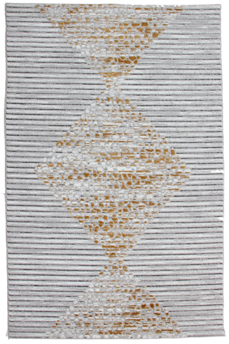 Koberec Clouds 0218A čierny / žltý