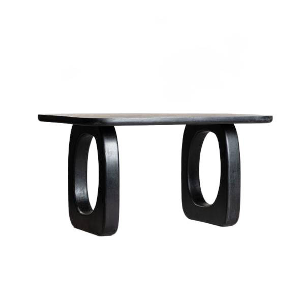 Konferenčný stolík ASTIR z mangového dreva čierny 711299