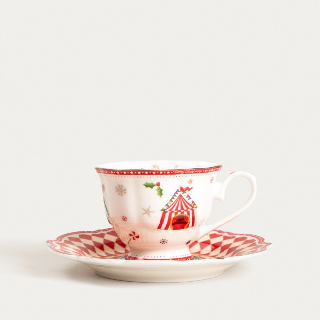 Šálka CIRGRATTA s podšálkou 761720 100 ml