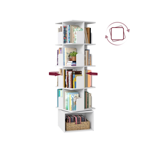 Otočná knižnica LBC472WB01