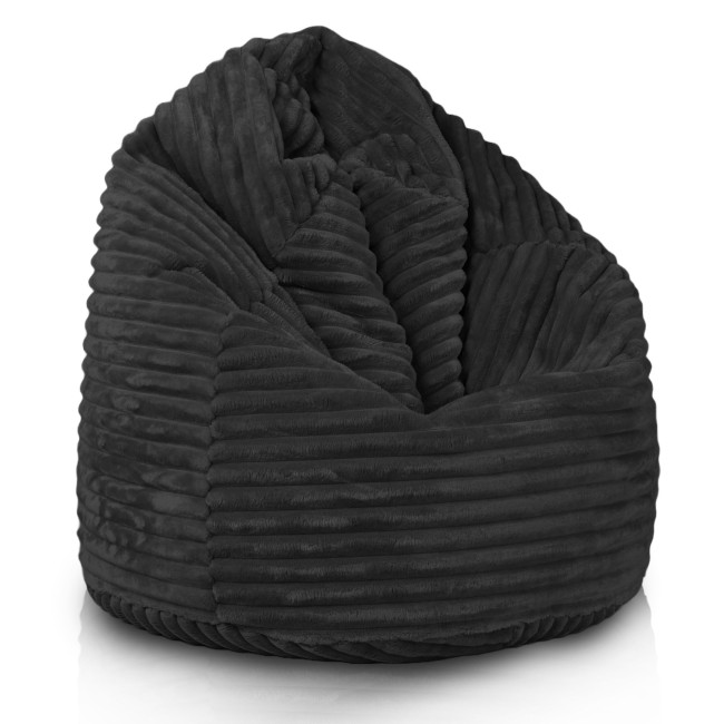 Sedací vak SAKO čierny stripe