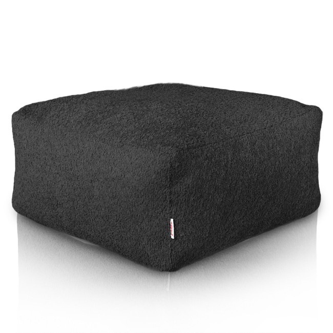 Levně Podnožka Boucle černá kostka