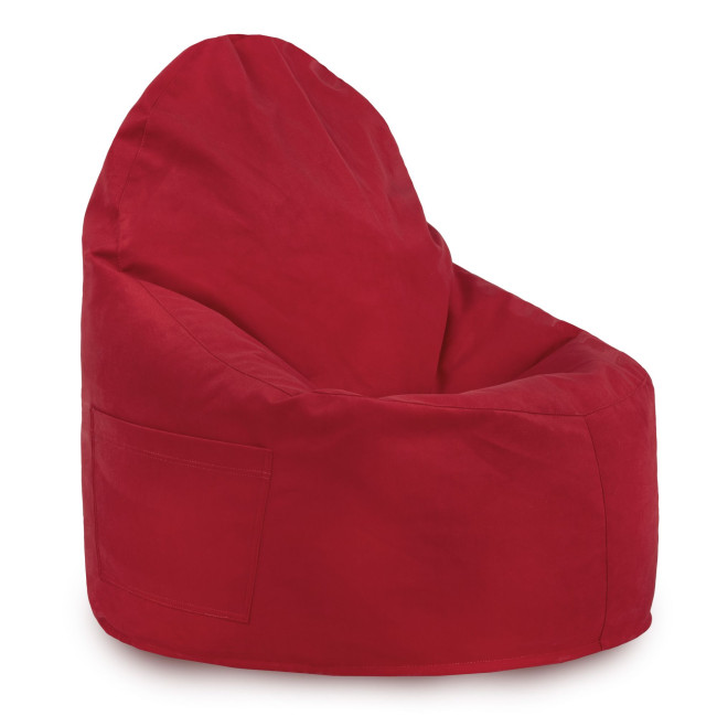 Kreslo Porto plyš červené