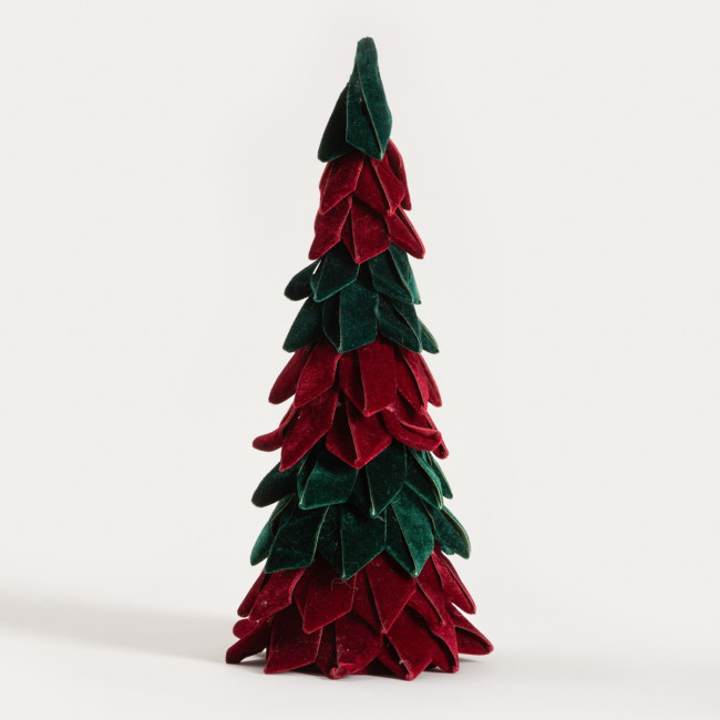 Vianočná dekorácia BURGUNDY CHARM vianočný stromček 759345