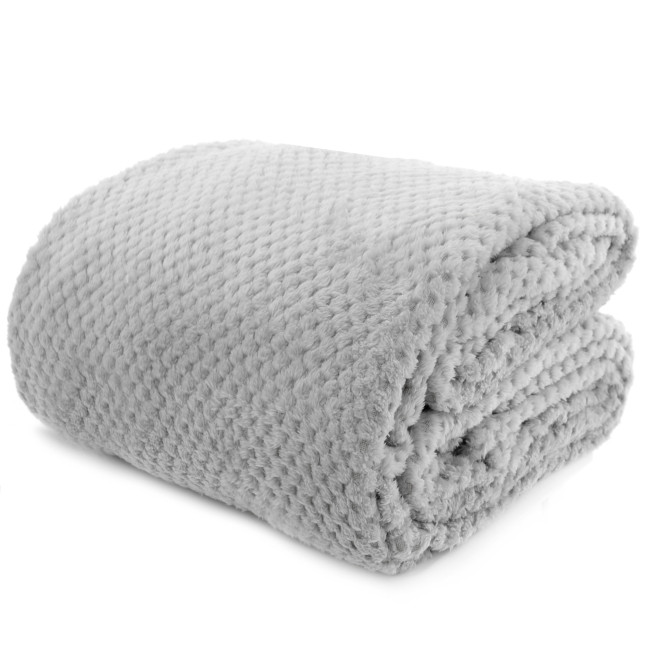 Deka DIAMOND svetlo sivý