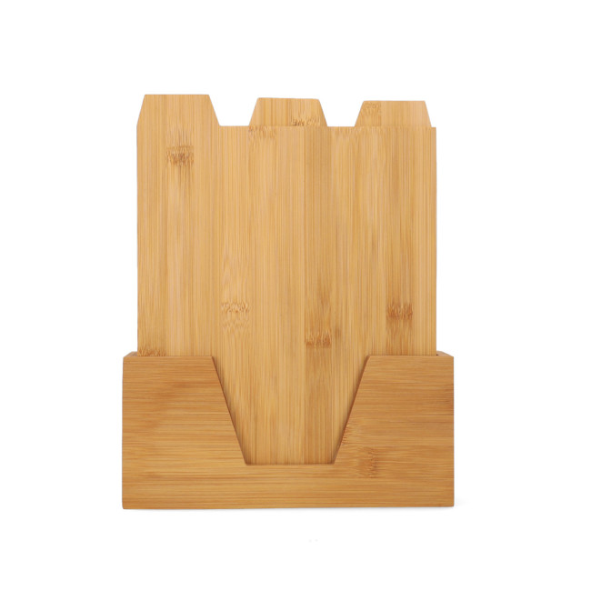 Sada troch dosiek na krájanie BAMBOU hnedé ALL 816432