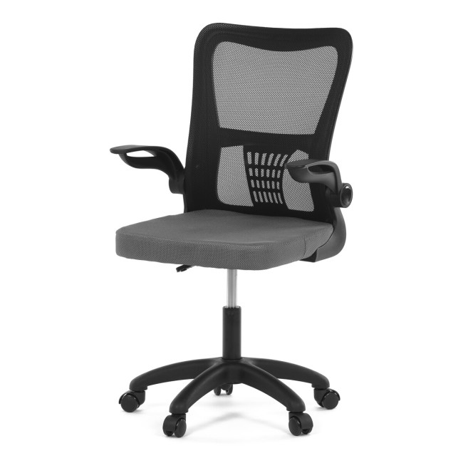 Levně Dětská otočná židle šedá KA-K2006 GREY