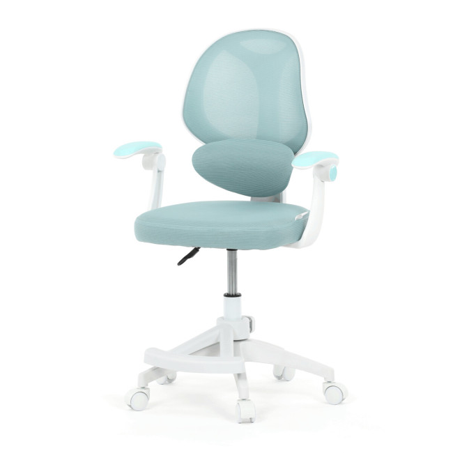 Levně Dětská otočná židle modrá KA-W8008 BLUE