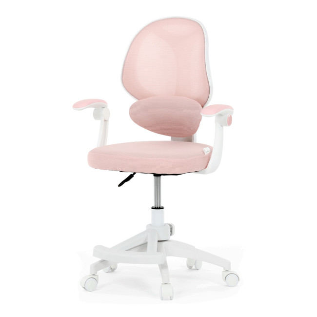 Levně Dětská otočná židle růžová KA-W8008 PINK