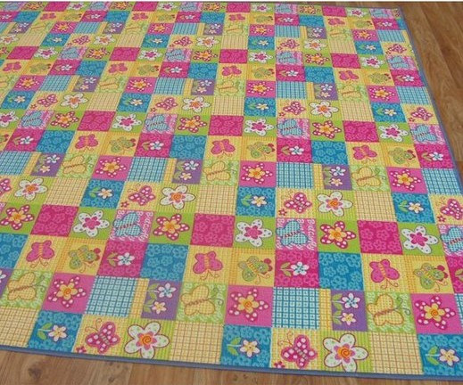 Detský koberec BUTTERFLY