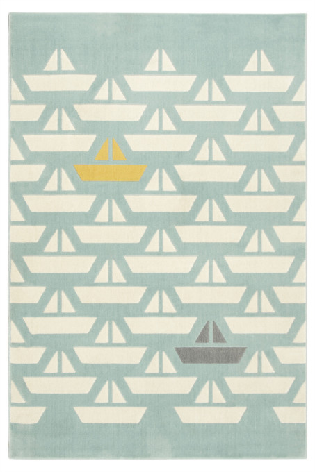 Detský koberec Eldo 18411/32 krémový / tyrkysový