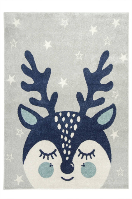Detský koberec Emily Kids 5766A Jeleň sivý