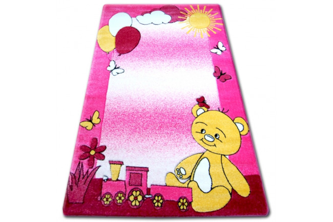 Detský koberec Happy C210 ružový