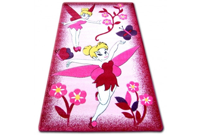 Detský koberec Happy C224 ružový
