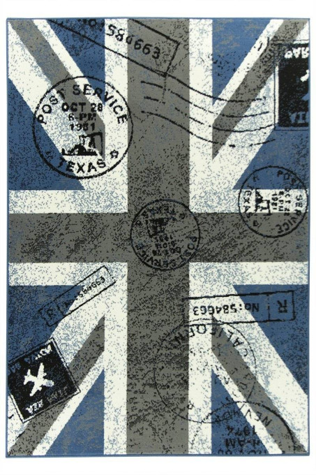 Detský koberec KIDS 532705/94955 rifľový UK