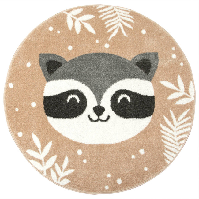 Detský koberec Lima C884A ružový / krémový