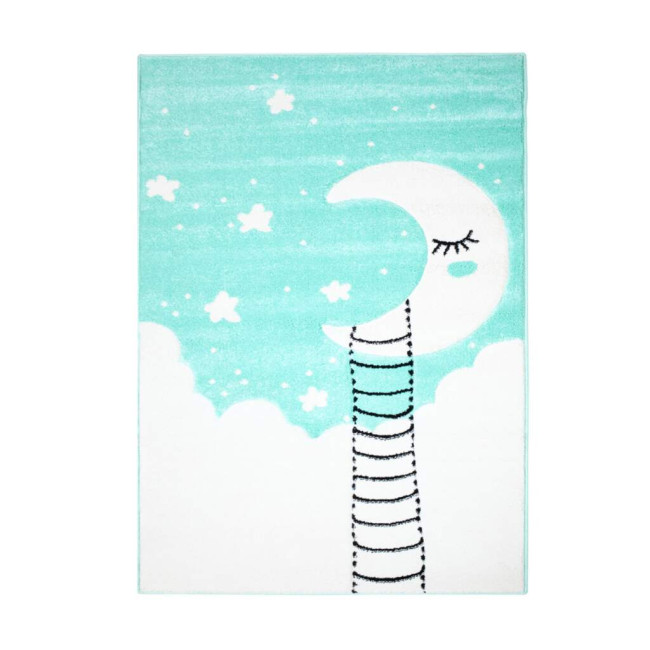 Detský koberec Mesiac Bueno 1314 mätový