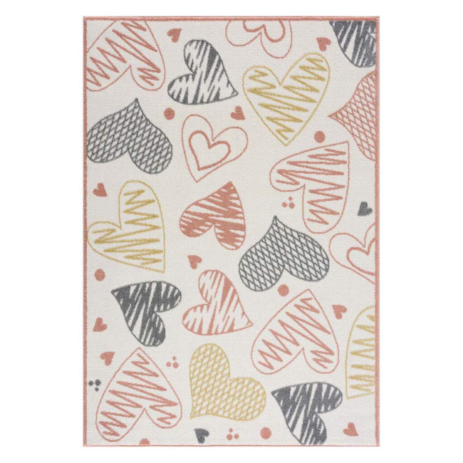 Detský koberec Srdcia Anime 9392 multi