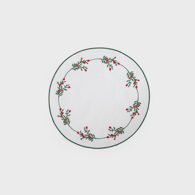 Podložka pod tanier QUINCY biela 716614