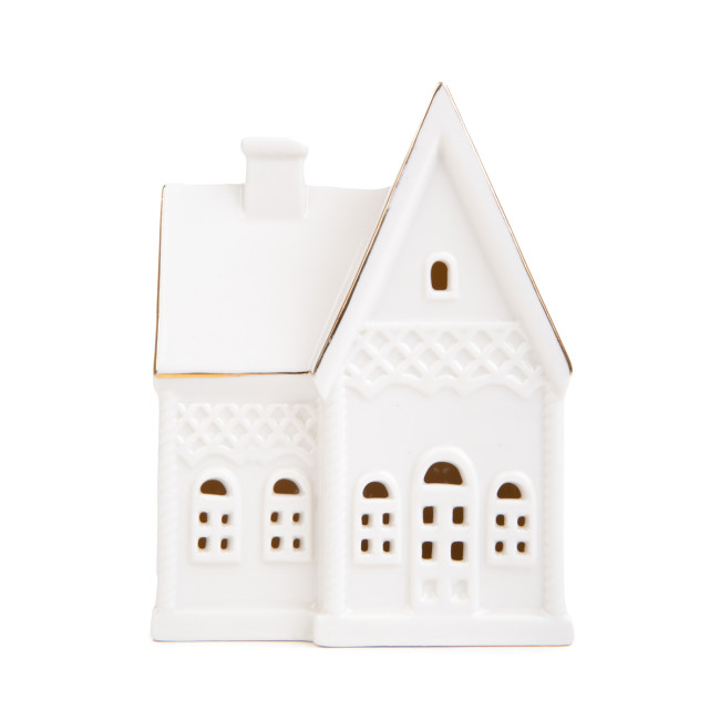 LED domček KANIA biely 857015