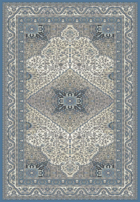 Koberec Agnella Diamond Mistia modrý