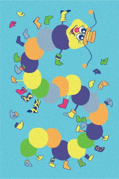 Koberec Agnella Funky Top Ivo azúrový