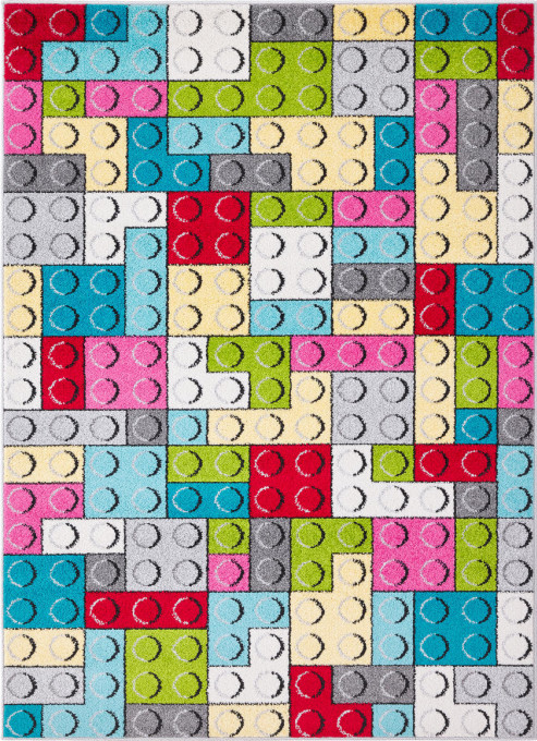 Koberec Agnella Funky Top Super Klocki Amarylis