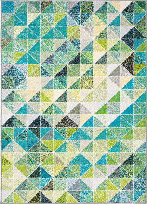 Koberec Agnella Funky Top Super Tas tyrkysový