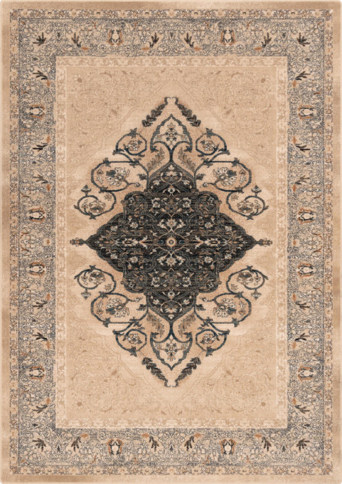 Koberec Agnella Isfahan Brenda svetlobéžový