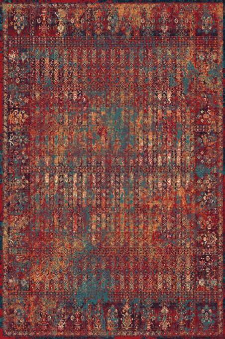 Koberec Agnella Isfahan Grawe Bordo