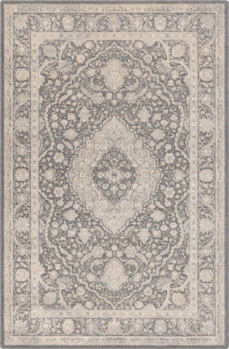 Koberec Agnella Isfahan M Nazad grafitový