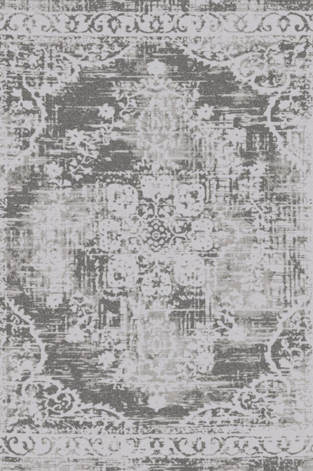 Koberec Agnella Isfahan Midnis sivý