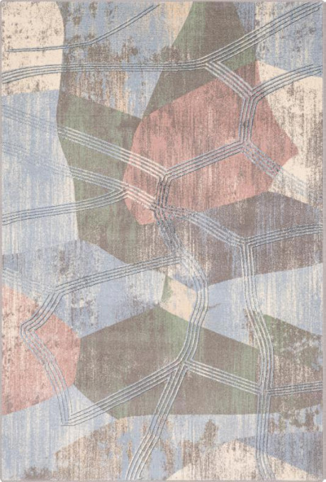 Levně Koberec Agnella Isfahan Pastels modrý