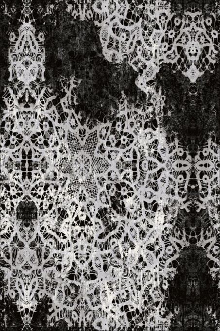 Koberec Agnella Isfahan Siren čierny