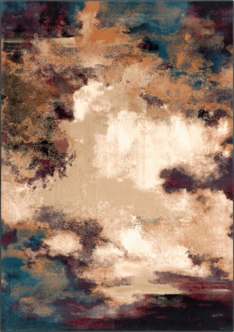 Koberec Agnella Isfahan Vivio bordový