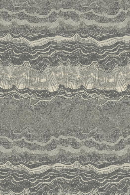 Koberec Agnella Isfahan Vortex grafitový