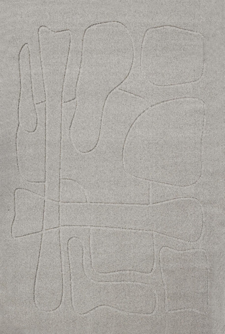 Koberec Agnella Morphic Morphic sivý