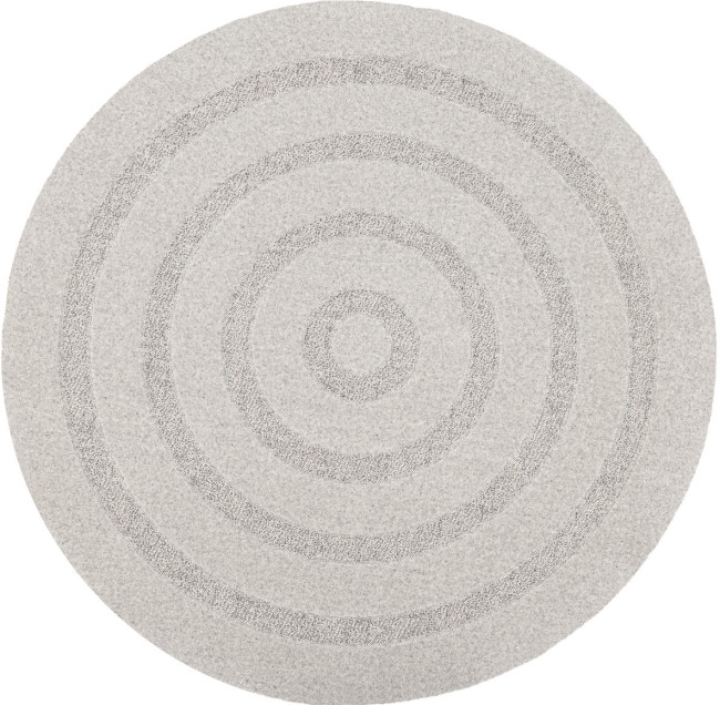 Koberec Agnella Noble Oblos svetlosivý kruh