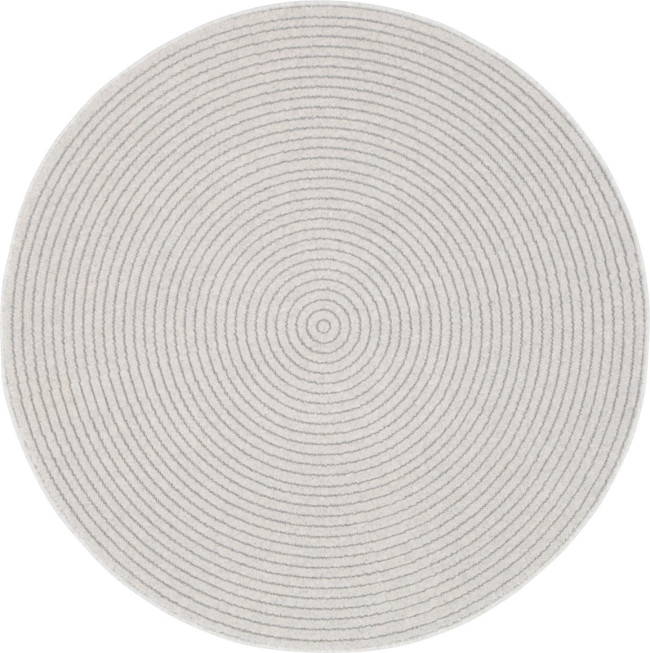 Koberec Agnella Noble Ruti svetlosivý kruh