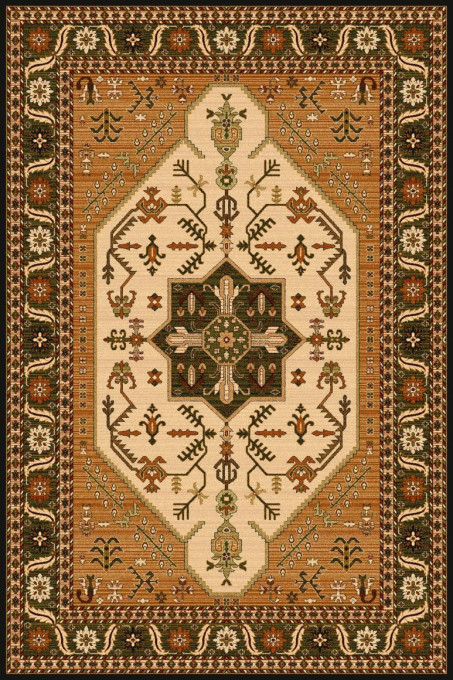 Koberec Agnella Regius Major tmavý jantár