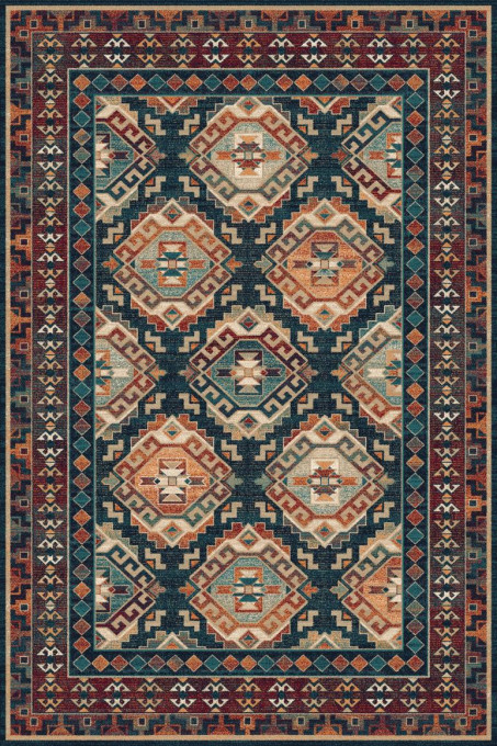 Koberec Agnella Regius Tribe smaragdový